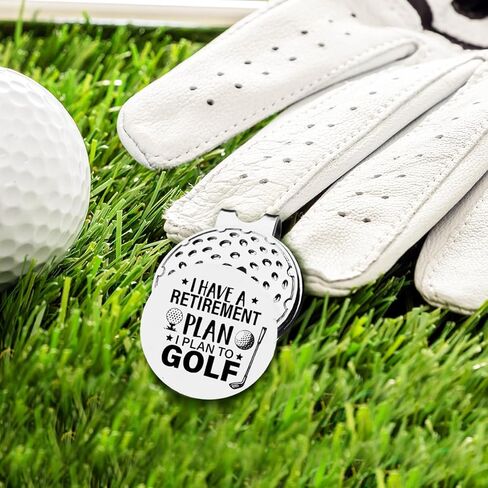 هدايا التقاعد Tsuyawu - لدي خطة تقاعد أخطط لعلامة كرة الجولف - علامة جولف مضحكة مع هدية غولف مقطع غولف - إكسسوارات الجولف لمحبي الجولف لاعب الجولف in Kuwait