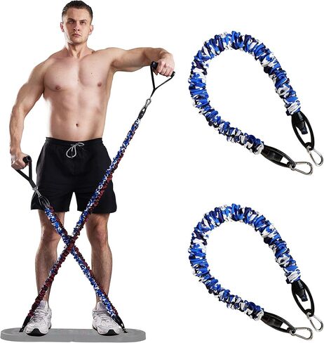 نطاقات مقاومة Hotwave لـ Portable Gym. غطاء القماش السلامة. تمرينات تجريب ، إكسسوارات للياقة التدريب على القوة. in Kuwait