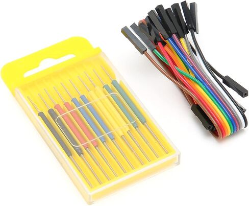 طقم اختبار الرصاص 10 قطعة مجموعة مشابك اختبار IC الصغيرة IC Clip Clamp Tester لـ SOIC SOP موصلات اختبار مع مشبك خطاف IC صغير لتطبيقات اختبار متعدد للاستخدام الاحترافي DIY in Kuwait