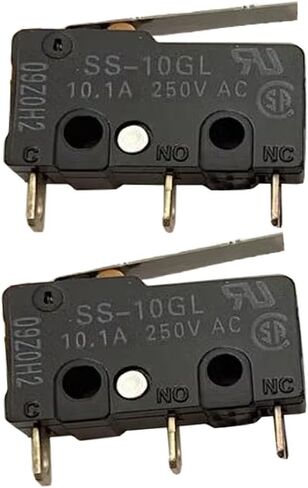 2PCS SS-10GL Micro Switch ، رافعة المفصلات ، SPDT 10A 250VAC SS10GL SNAP in Saudi Arabia