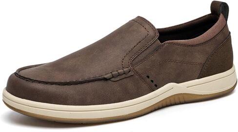 Men's Slip on Shoes Casual Walking Loafers with Arch Support, Orthopedic Shoes Lightweight Non Slip Sneakers in Saudi Arabia