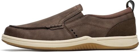 Men's Slip on Shoes Casual Walking Loafers with Arch Support, Orthopedic Shoes Lightweight Non Slip Sneakers in Saudi Arabia