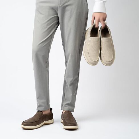 Men's Slip on Shoes Casual Walking Loafers with Arch Support, Orthopedic Shoes Lightweight Non Slip Sneakers in Saudi Arabia