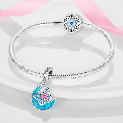 سحر يناسب أساور باندورا 925 فضة الخرزة سحر والقلائد للمرأة مكعب الزركونيا استرخى قلادة، حبة المجوهرات in Kuwait