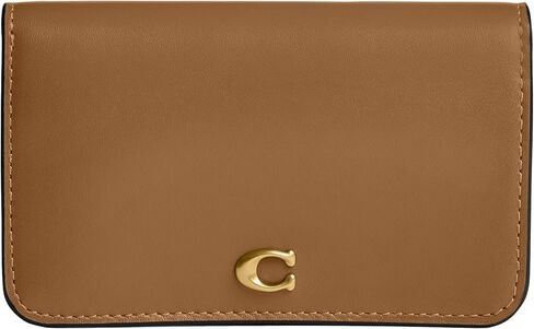 Coach Slim Card Case, Black in Saudi Arabia