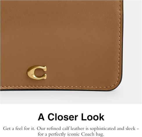 Coach Slim Card Case, Black in Saudi Arabia