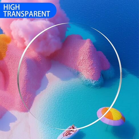 قطعتان من ورقة زجاج شبكي مستديرة مقاس 1/4 بوصة، وقطر 4 بوصات من الفراغات الدائرية من الأكريليك الشفاف، وصفائح زجاج شبكي شفافة فارغة على شكل دائرة للإطار، والحرف اليدوية اليدوية in Kuwait