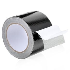 Awning Repair Tape for Tarp, Heavy Duty Outdoor Repair Tape for Canvas, Boat Covers, Tent, Sail Tape, Tear Repair Patch Kit, Waterproof, UVproof Repair Tape, Black