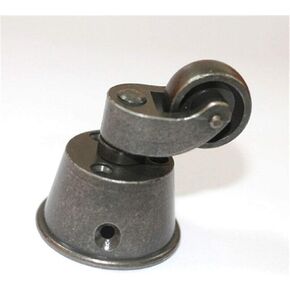 1 قطعة عجلة نحاسية صلبة عتيقة ذات كأس مستدير في عجلة دوارة للأثاث عجلة برونزية القطر الخارجي 38 مللي متر in Kuwait