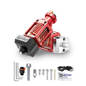 Official Creality Spider V3 High Temperature and High Flow Hotend Pro,All Metal Hotend Upgrade for Ender 3, Ender 3 Pro, Ender 3 V2, Ender 3 Max, Ender 5, Ender 5 Pro, Ender-5 Plus, CR 10