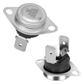 Earthtec 4 7-22861-01 L300F مفتاح حد الفرن L350 مفتاح النشر متوافق مع مفاتيح حد Rheem 47-22861-01 إعادة ضبط أجزاء ترموستات الفرن العالمي يدويًا SRL350 350F 36TX16 611870 (عبوتان)