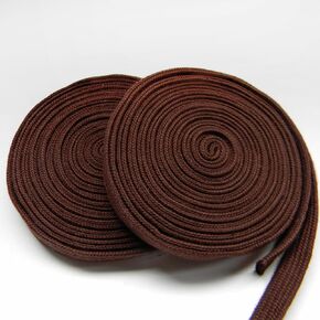 (26ft Black Cotton ito) Cotton/Silk/Leather ito sageo Sword tsuka Handle for Japanese Samurai wakizashi Tanto Katana Sword