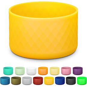 Silicone Boot for Owala Water Bottle, Anti-Slip Protective Sleeve for FreeSip/Twist/Flip Stainless Steel Water Bottles, Bottom Cover for Owala Accessories, BPA Free