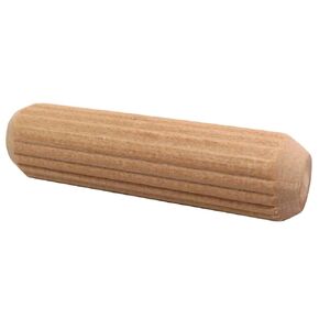 Pinehurst Crafts 5/16 Inch x 1 Inch Fluted Wood Dowel Pins, Great for Furniture, Cabinetry and Crafts Projects, Pack of 200