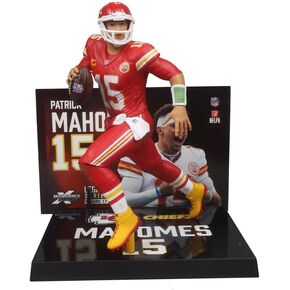 McFarlane Patrick Mahomes (Kansas City Chiefs) NFL 7" Figure SportsPicks RED Uniform Chase