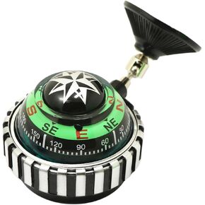 Milisten Car Guide Ball Marine Compass for Boats Boat Compass for Marine Dash Mount Compass for Dash Mount Car Mount Compass Vehicle Mount Dashboard Compass Ball Compass Dash Mount Compass
