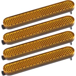 4PCS Rear Wheel Cover Reflector Compatible with Xiaomi M365 Essential 1S Pro and Pro2 Version Electric Scooters Protective Shell Case