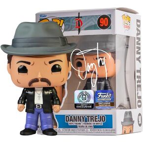 Danny Trejo Signed Funko Pop Limited Edition | Unique Hollywood Danny Trejo Design | Includes Authenticity Sticker | Rare Collectible Item for Dedicated Funko Pop Enthusiasts