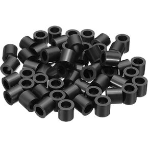 PATIKIL M10 Round Electrical Outlet ABS Spacers Washer, 60 Pcs 10.2mm ID, 16mm OD, 15mm Length Without Threaded,Switch and Receptacle Spacers Hardware for M10 Screws