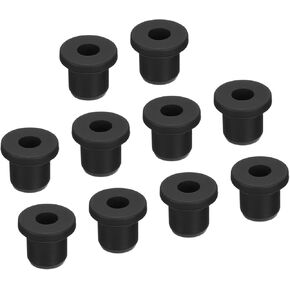 MECCANIXITY Rubber Grommet Mount Dia 23/64" (9mm) Round T Type for Organizing and Protecting Cord Pack of 20