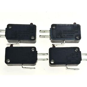 PS651389 مفتاح باب الميكروويف (مفتوح عادة) 4392027 ، 28QBP0495 ، 8184286 1/4in (6.3 مم) 4 حزمة in Kuwait