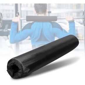 Barbell Squat Pad, Non-slip Neck Shoulder Cushion Padding Protective Pad Weight Lifting Foam Sponge Barbell Pad with Loop and Hook for Squats Lunges Hip Thrusts