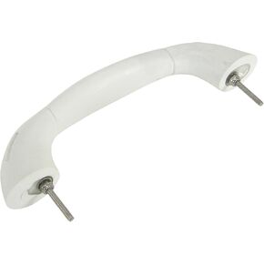 Whitecap S-7096P White Vinyl Grab Handle with Screws