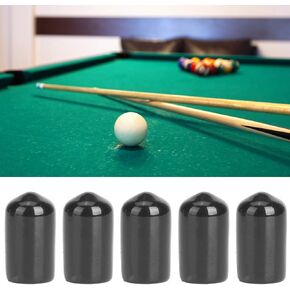 Tip Protector, Snooker Tip Cover, 10PCS Rubber Durable Billiard Pool Tip Protector Small Head Club Protective Stick Cover Snooker Accessory