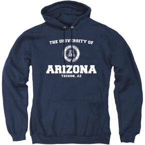 LOGOVISION Official Collegiate Distressed Circle Logo Adult Pullover Hoodie Collection in Kuwait