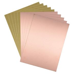 uxcell Single-Sided Copper Clad Laminate PCB Circuit Board, FR4 200x150mm 7.87x5.91 inch, 1.5mm Thickness DIY Prototyping PCB Board, Name Board, 10pcs