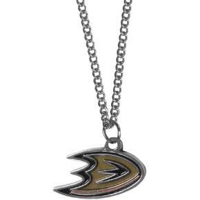 NHL Siskiyou Sports Fan Shop Anaheim Ducks Chain Necklace with Small Charm 22 inch Team Color