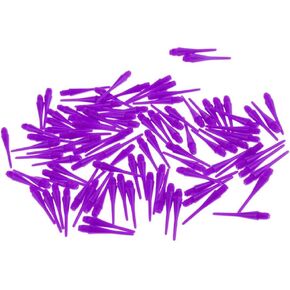 Yiju Pack of 100 Darts Soft Tips Replacement Points for Electronic Darts -, Dark Purple