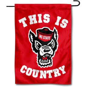 College Flags & Banners Co. North Carolina State Wolfpack This is NC State Country Garden Flag