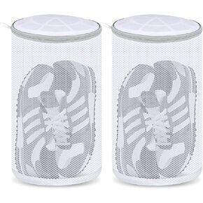 Shoes Washing Bags,Sneaker Bag for Washing Machine,Shoe Bag for Washing Machine and Dryer,Bra Washing Bags, Size Up 13 Yards Shoes Bags(2Pack)