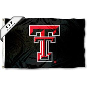 College Flags & Banners Co. Texas Tech 4 ft x 6 ft Flag