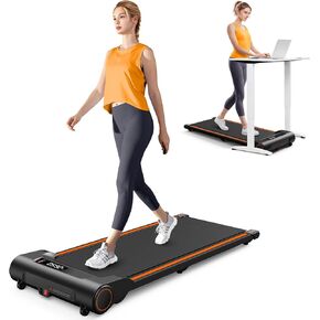 Under Desk Treadmill, Walking Pad for Home Office, Portable Walking Treadmill 2.25HP, Walking Jogging, Black