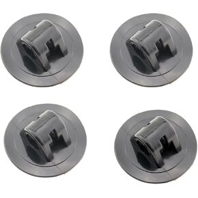 4PCS 75mm Motor Plastic Fixed Bracket Inflatable Boat Rubber Boat Special Bracket Hanger Buckle Submersible Boat Accessories Kayak Motor Fixed Bracket