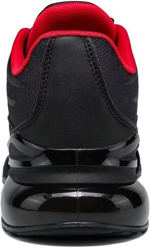 Mens Air Cushion Running Shoes Walking Blade Fashion Sneakers Lace Up Casual Comfortable Soft Sole Work Tennis Sport Athletic Trainers in Saudi Arabia