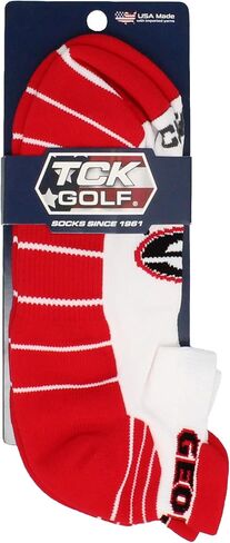 TCK NCAA No Show Golf Socks with Tab Low Cut Ankle Socks for Men and Women in Saudi Arabia