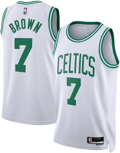 Outerstuff Jaylen Brown Boston Celtics NBA Kids Youth 8-20 Association Edition White Swingman Jersey in Saudi Arabia