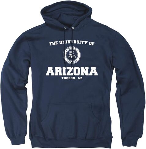 LOGOVISION Official Collegiate Distressed Circle Logo Adult Pullover Hoodie Collection in Kuwait