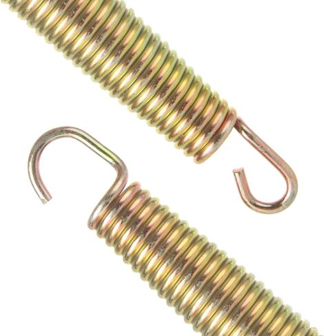 24 قطعة من نوابض الترامبولين شديدة التحمل مقاس 7 بوصات، استبدال النوابض الفولاذية المجلفنة مع خطاف على شكل حرف T، أجهزة استبدال الترامبولين لـ Skywalker، JumpKing، Upperbounce، Skybound in Kuwait