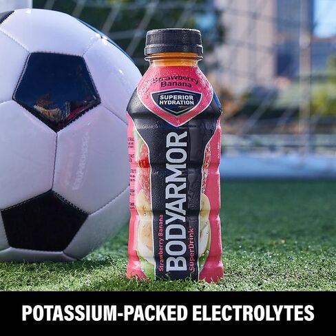 BODYARMOR Sports Drink Sports Beverage, Pineapple Coconut, Natural Flavors With Vitamins, Potassium-Packed Electrolytes, No Preservatives, Perfect For Athletes, 16 Fl Oz (Pack of 12) in Saudi Arabia