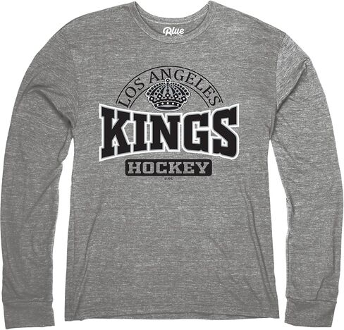 Blue 84 NHL للرجال NHL مرخص رسميًا من Tri-Plend Long Sleeve T-Shirt Beags in Kuwait