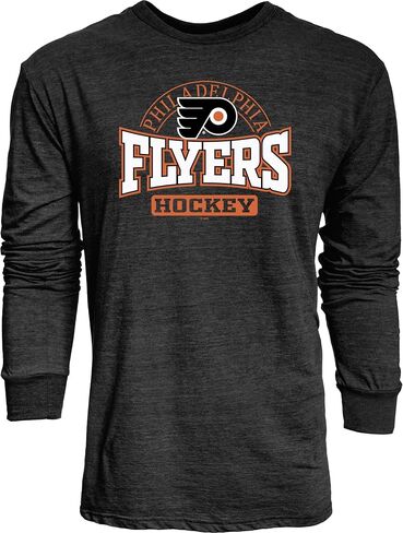 Blue 84 NHL للرجال NHL مرخص رسميًا من Tri-Plend Long Sleeve T-Shirt Beags in Kuwait