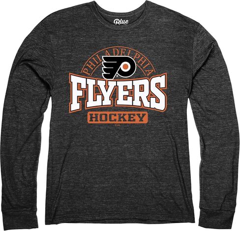 Blue 84 NHL للرجال NHL مرخص رسميًا من Tri-Plend Long Sleeve T-Shirt Beags in Kuwait