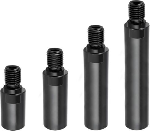 5/8"-11 Thread Angle Grinder Extension Shaft,For Car Polisher,Polishing Pads,Backing Plate,Buffing Machine Accessories,4Pcs 2 inch,3 inch,4inch,5inch Angle Grinder Extension Rod in Saudi Arabia
