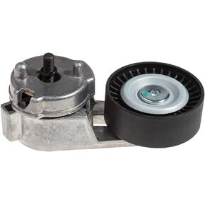 38163 Automatic Belt Tensioner and Pulley Assembly (For 4.0L L6) Fit For 1999 00 01 02 03 2004 Jeep Grand Cherokee /2000-2006 Wrangler TJ