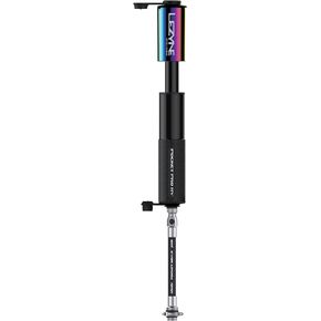 LEZYNE Pocket Drive Pro HV Bicycle Hand Pump, High Volume 90 PSI, Presta & Schrader, Lightweight, Compact, Durable CNC Aluminum, Bike Tire Pump