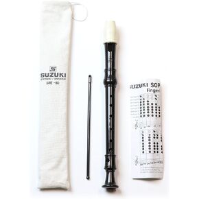 Suzuki Musical Instruments Recorder, Ebony (SRE-80)